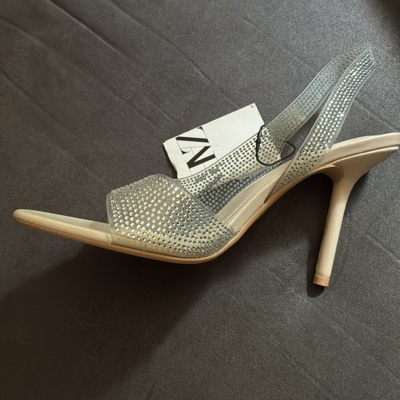 vinyl sandals zara heeled sandals with rhinestone straps